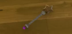 Magic rattle wand