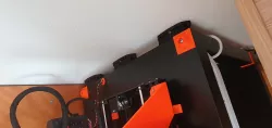 Magnetic 3D printer stiffener for IKEA LACK based printer stands