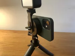 Magsafe Tripod and GoPro Mount with ColdShoe (50mm Ferrite Ring)