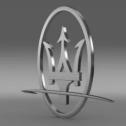 Maserati Logo 3D model