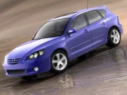 Mazda 3 hatchback 2004 3D model
