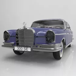 Mercedes 300 SE 3D model