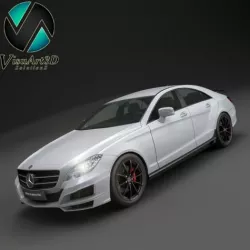 Mercedes Benz CLS 2012 Brabus 2 3D model