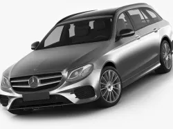 Mercedes E-class T-modell AMG 2017 3D model