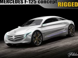 Mercedes F125 concept 3D model