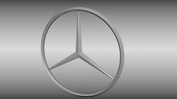 Mercedes Benz Logo - 3D Model by 3d_logoman