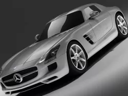 MERCEDES SLS AMG 3D model