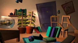 Messy Room AAA 3D model