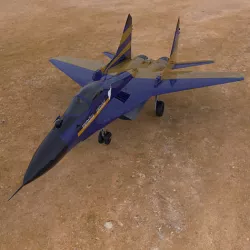 MIG 29 A Studio Max obj 3D model