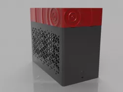 mITX PC case designe based on GhostS1