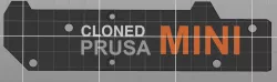 Multimaterial Cloned PRUSA MINI front Y plate