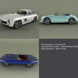 Neo Classic Cars 3D model