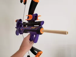 Nerf Big Bad Bow PVC and CPVC tip adaptor