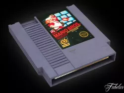 NES cartridge 3D model