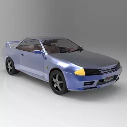 Nissan Skyline GTR 3D model