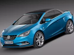 Opel Cascada - 2014 3D model