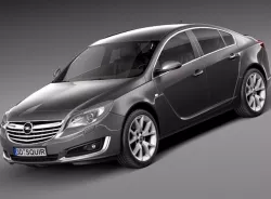 Opel Insignia sedan 2014 3D model