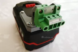 PARKSIDE X20V_Team Battery connector with Nickel strip contact
