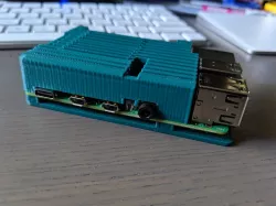 Pi 4 Minimal Skeleton Case