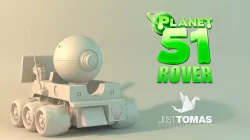 Planet 51 Rover 3D model