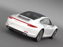 Porsche 911 Carerra 4 2013 3D model