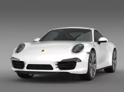Porsche 911 carerra 4s 2013 3D model