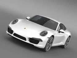 Porsche 911 Carerra S 2013 3D model