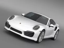 Porsche 911 Turbo 2013 3D model