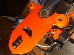 Porta bobina filamento su asse Z- Filament spool holder on Z axis
