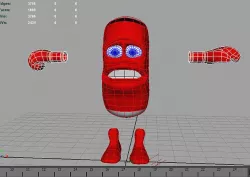 Punchy AAA Low-poly 3D model