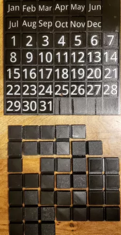 Puzzle Calendar