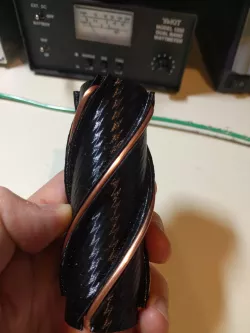 Quadrifilar Helicoidal Antenna for 1090 MHz (ADS-B)