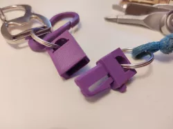 Quick release for keys etc.