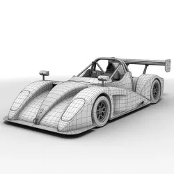 Radical SR4 Clubsport 3D model