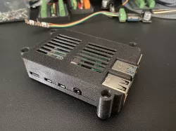 Raspberry Pi 4 case - including step file