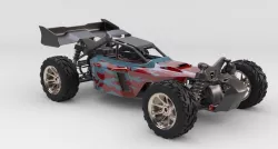 RC Car Rigged 3D model