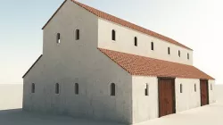 Roman Barn 3D model