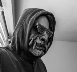 Samurai Mask Model 3