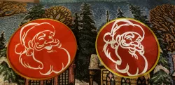 Santa Drink Coaster