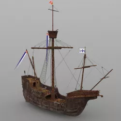 Santa Maria 3D model