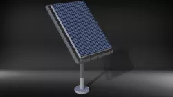sci-fi Solar battery 3D model