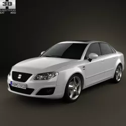 Seat Exeo Sedan 2009 3D model