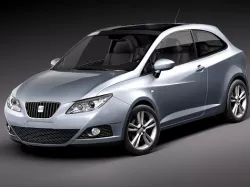 Seat Ibiza SportCoupe 3D model