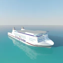 Ship Brittany Ferries 3D model