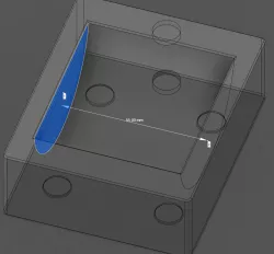 Simracing Chair wheel stopper