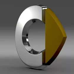 Smart Logo 3D model
