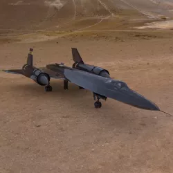 SR-71 Spyplane in 3ds and obj formats 3D model