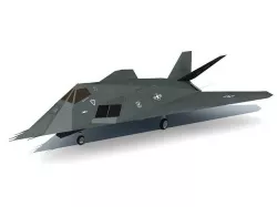 Stealth Fighter 3D model