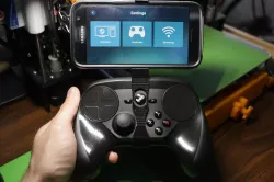 Steam Controller Adjustable Phone Mount