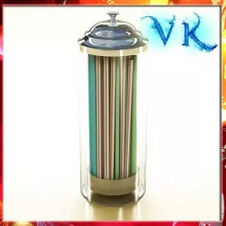 Straw Dispenser 3D model